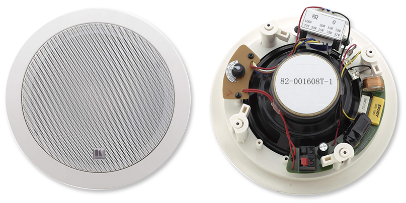 Kramer Galil 6-CO 6.5" 70/100V Coaxial In-Ceiling Speakers 