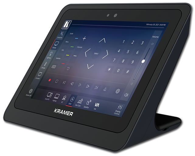 Kramer KT-1010 10" Wall & Table Mount PoE Touch Panel