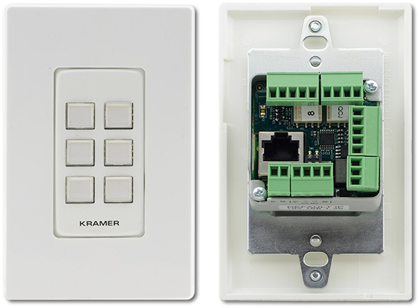 Kramer RC-306 6-Button PoE I/O Control Keypad