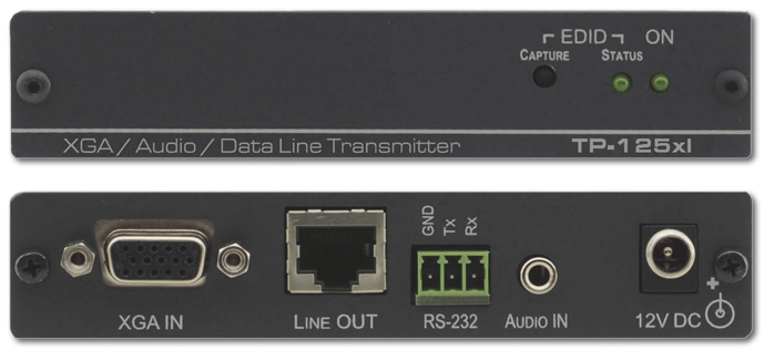Kramer TP-125xl VGA, Stereo Audio & RS-232 over Twisted Pair Transmitter