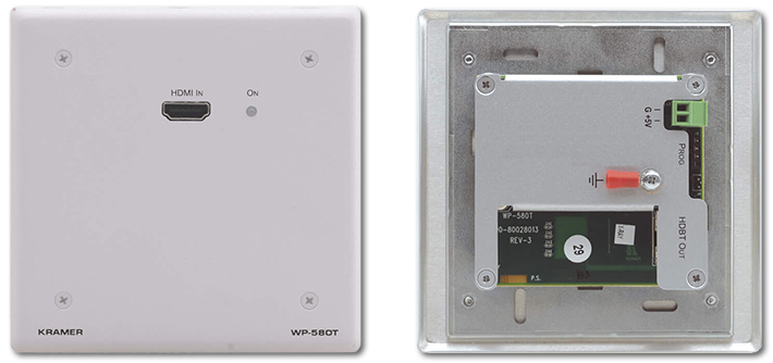 Kramer TP-580T 4K HDMI Over HDBaseT Wallplate Transmitter