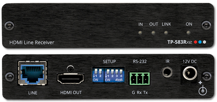 Kramer TP-583RXR 4K60 HDR HDMI Over HDBaseT Receiver With RS-232 & IR