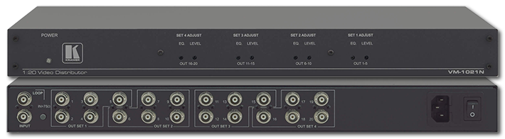 Kramer VM-1021N 1:20 Composite/SDI Video Distribution Amplifier