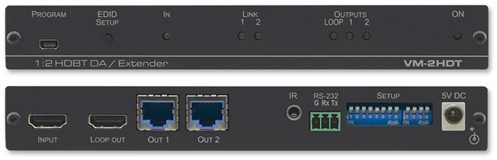 Kramer VM-2HDT 1:2+1 4K60 HDMI To HDBaseT Transmitter