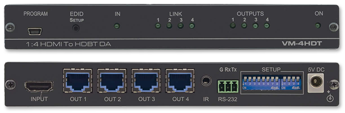 Kramer VM-4HDT 1:4 4K60 HDMI To HDBaseT Transmitter