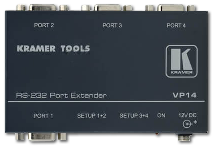 Kramer VP-14 4-Port RS-232 Extender