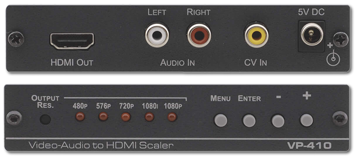 Kramer VP-410 Composite Video to HDMI Scaler