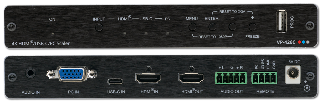 Kramer VP-426C 4K HDMI / USB-C / VGA to HDMI Scaler