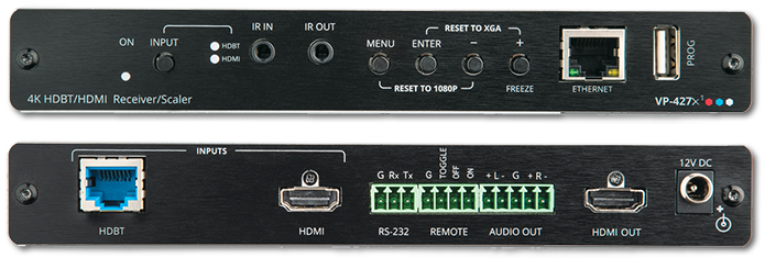 Kramer VP-427X1 4K HDR HDMI Over HDBaseT PoE Receiver / Scaler