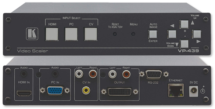 Kramer VP-439 HDMI / VGA / AV to DVI Scaler