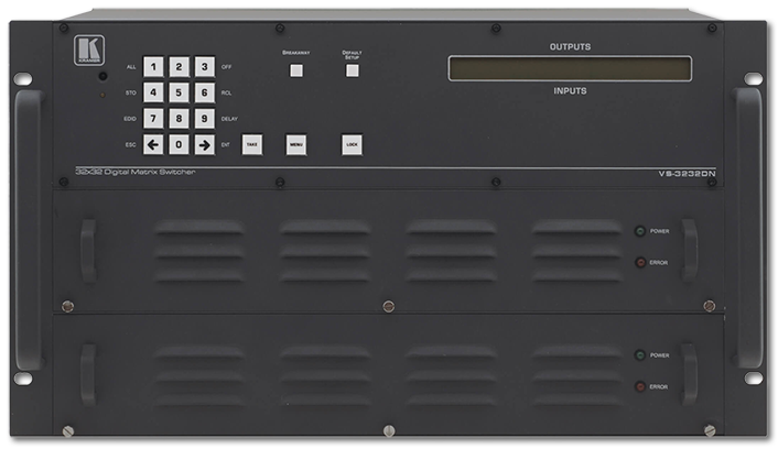 Kramer VS-3232DN-EM 32x32 4K60 4:2:0 Modular Matrix Switcher Chassis