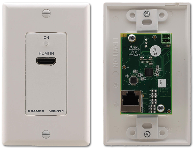 Kramer WP-571 1080p HDMI Over PoC DGKat Wallplate Transmitter