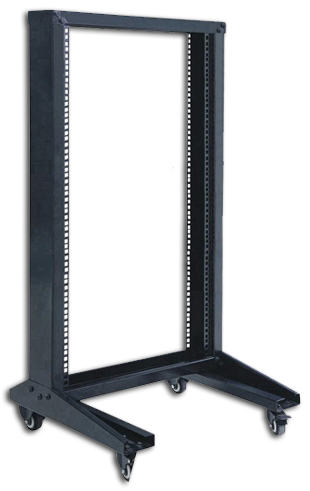 LDR 2P600 22RU 2-Post Open Frame Rack