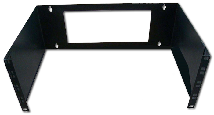 LDR Open Frame 6U 500x300mm Horizontal Wall Mount Frame