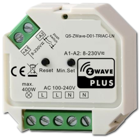 LifeSmart 1-Channel Z-Wave Triac Phase Dimmer Module