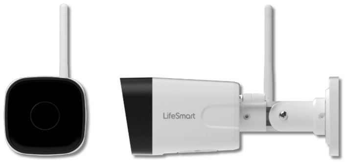 LifeSmart 1080p Outdoor WiFi Camera With Sound & Light Alarm