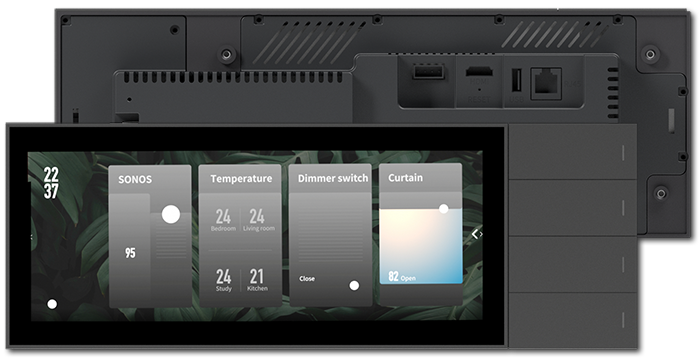 LifeSmart Nature 10" Smart Control Touch Panel With 4 Scene Buttons