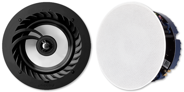 Lithe Audio LI-03211 6.5" IP44 Bluetooth 5 In-Ceiling Speakers