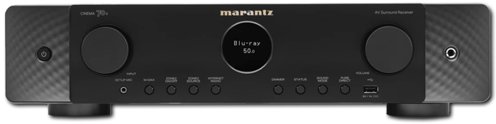 Marantz Cinema 70s 7.2-Ch 8K Slimline AV Receiver with HEOS Built-In