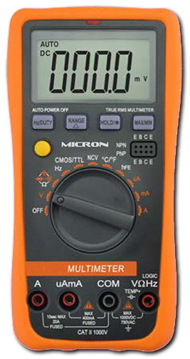 Micron Auto-Ranging Digital Multimeter