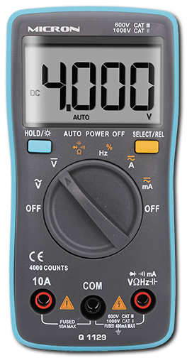 Micron Q1129 Auto-Ranging Digital Multimeter