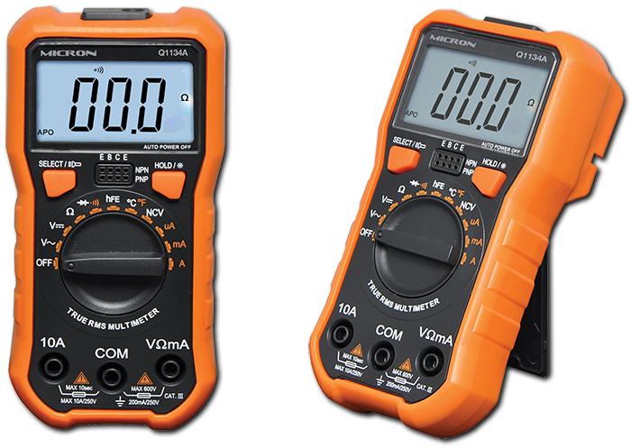 Micron Q1134A True RMS Auto-Ranging Digital Multimeter