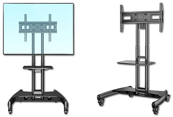 NB AVA1500-60-1P 32"-65" Flat Display Mobile TV Trolley