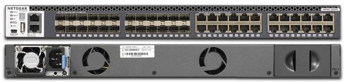 Netgear M4300-24X24F 24x10G Layer 3 Stackable Managed Switch with 24x10G SFP