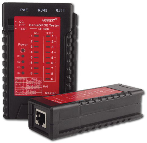 Network Cable & PoE Tester