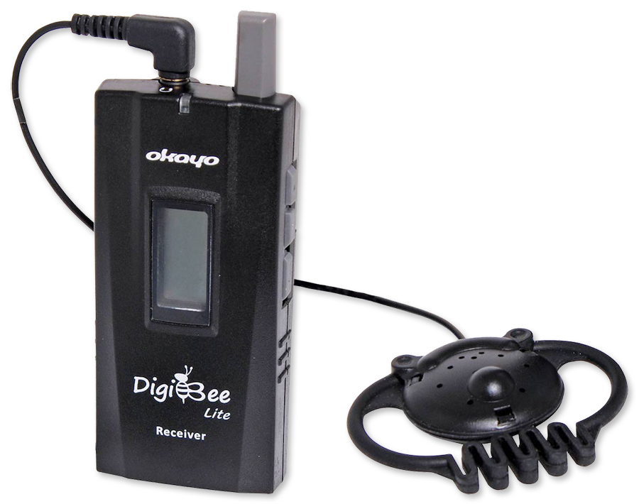 Okayo 60 Ch UHF Wireless Tour Guide System Receiver (520-544Mhz)