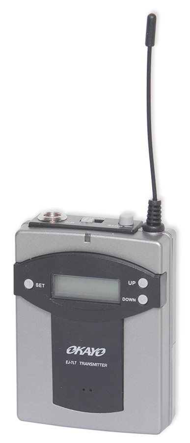 Okayo 96 Channel UHF Beltpack Transmitter (640-664Mhz)