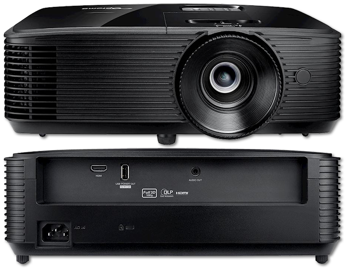 Optoma HD28e Full HD 3800 Lumens 3D Home Theatre DLP Projector