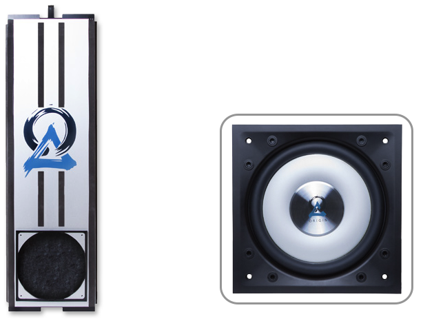 Origin Acoustics Composer 10" Aluminium In-Wall Subwoofer with Enclosure