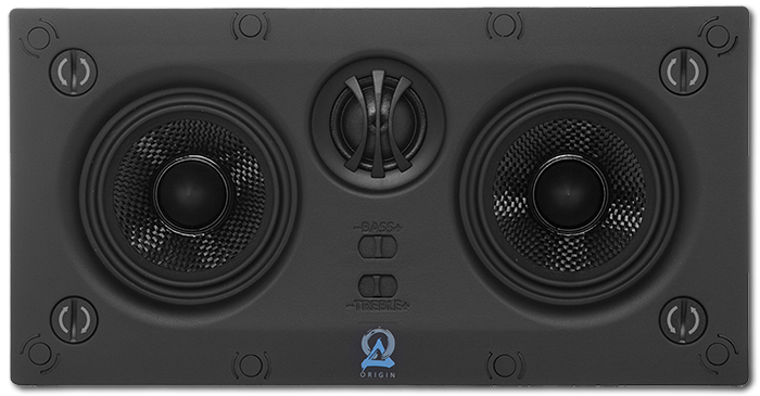 Origin Acoustics Composer LCR39 Dual 3.5" Kevlar In-Wall LCR Speaker