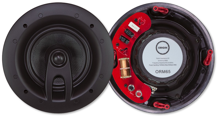 Origin ORM65 6.5" Zero Frame In-Ceiling Speakers