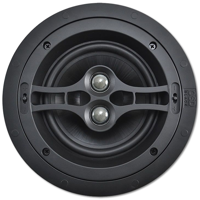 OSD Black R62DT 6.5" Performance Dual Voice Coil In-Ceiling Speaker