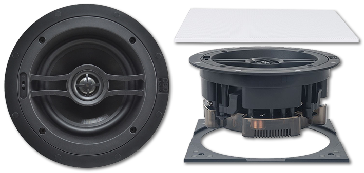 OSD Black R82 8" Performance In-Ceiling Speakers