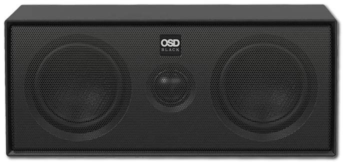 OSD Nero MODQ3 Dual 3" Glass Fiber Bookshelf LCR Speaker