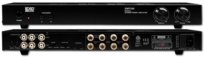 OSD XMP300 2-Channel 150W Class D Stereo Power Amplifier