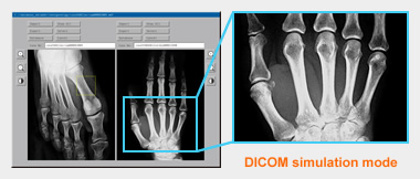 Panasonic DICOM Simulation Mode