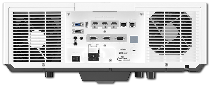 Panasonic PT-MZ780 WUXGA 7000 Lumens Digital Link Laser 3LCD Projector connectivity panel