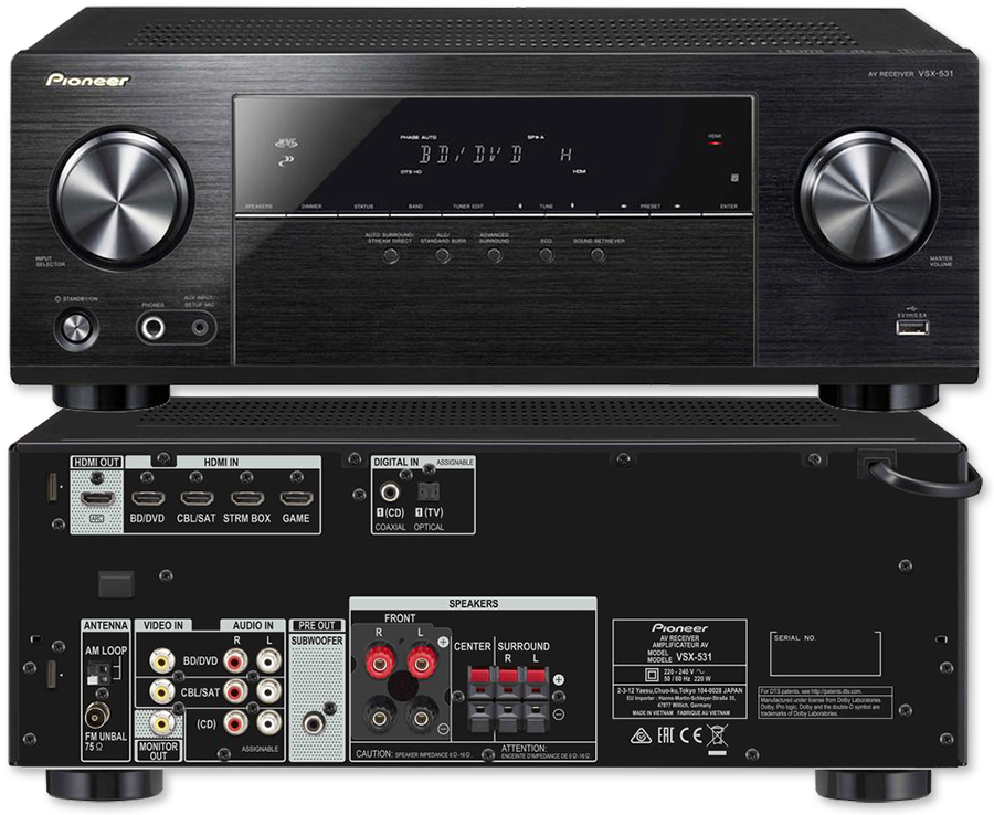 Ресивер pioneer. Pioneer VSX-330-K. Av-ресивер Pioneer VSX-519v. VSX-lx52. Pioneer VSX ax4asi.