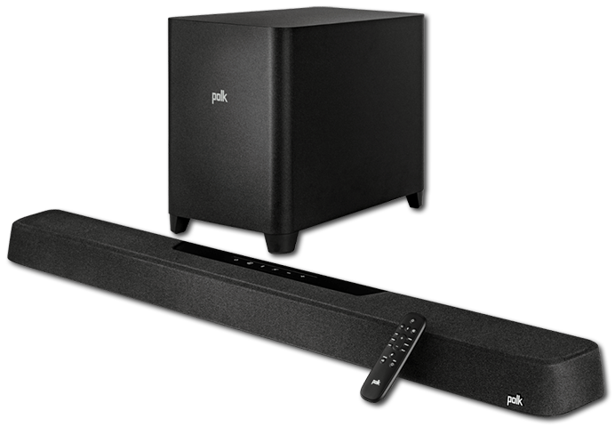 Polk Audio MagniFi Max AX 5.1.2 Atmos Soundbar & Wireless Subwoofer System