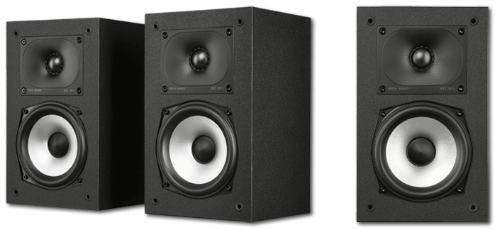 Polk Audio Monitor XT15 5.25" Bookshelf Speakers 