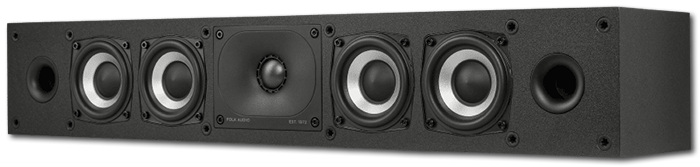 Polk Audio Monitor XT35 Quad 3" Slim Centre Speaker 