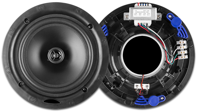 Power Dynamics NCSP6 6.5" Low Profile 100V In-Ceiling Speakers