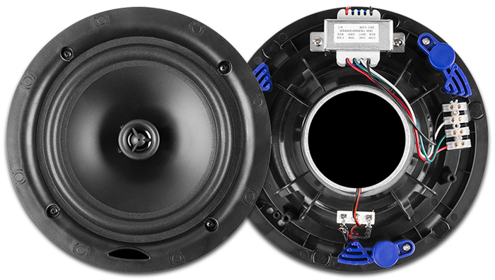 Power Dynamics NCSP8 8" Low Profile 100V In-Ceiling Speakers