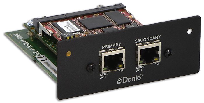 PowerMatch Dante™ network card