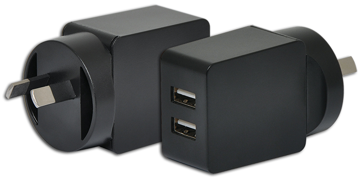 PowerTran Dual Output 5V DC 3.4A USB Wall Charger