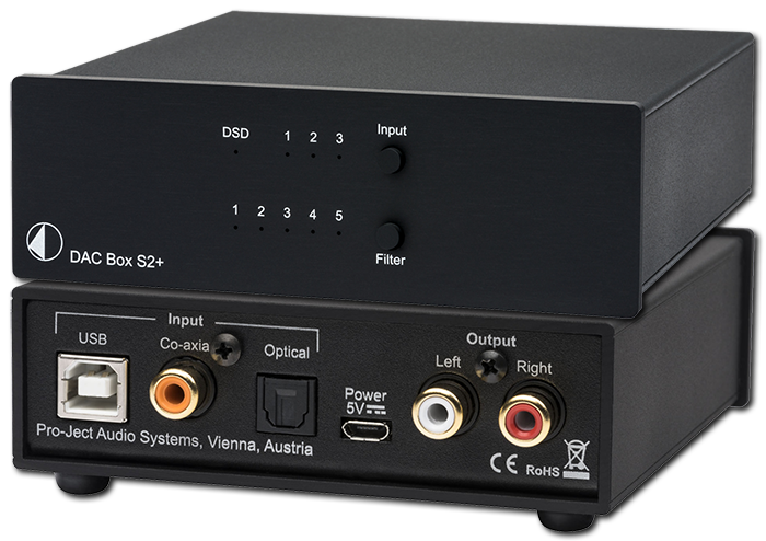 Pro-Ject DAC Box S2+ Digital-To-Analogue Converter